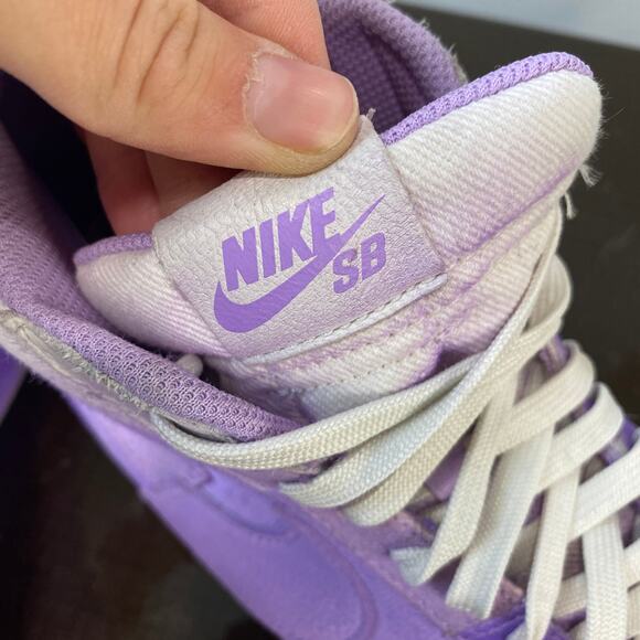 Nike SB Blazer Mid Prm Lilac Sneakers Shoes Men's 10.5 - Picture 8 of 11
